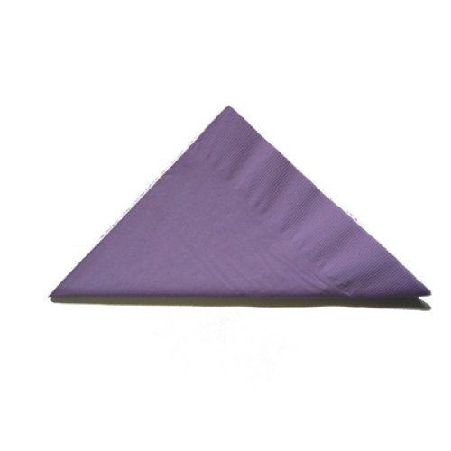 Lavender Dinner Napkin 2ply BULK - Carton: 1,000