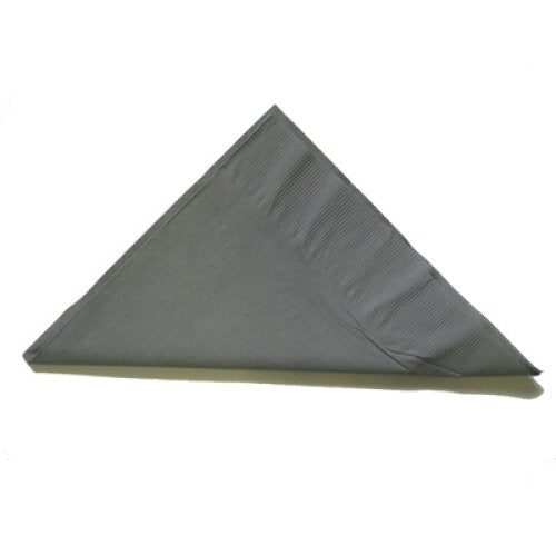 Silver Dinner Napkin 2ply BULK - Carton: 1,000