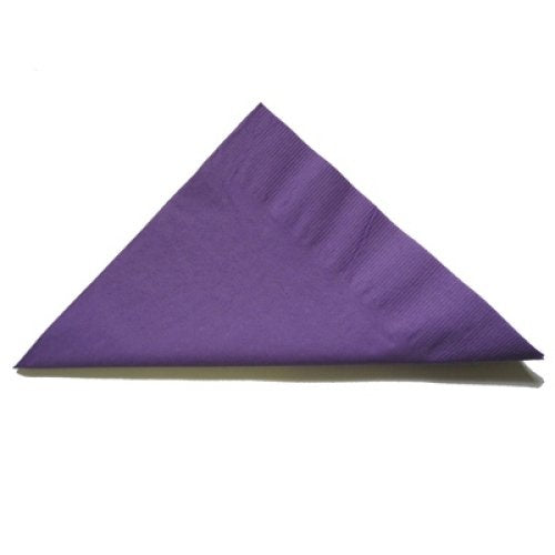 Purple Dinner Napkin 2ply BULK - Carton: 1,000