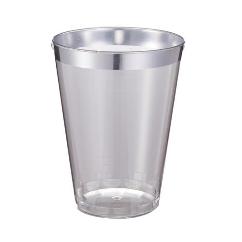 Silver Trim PS Tumbler - 200ml