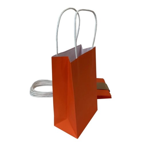 Paper Party Bags - Orange
