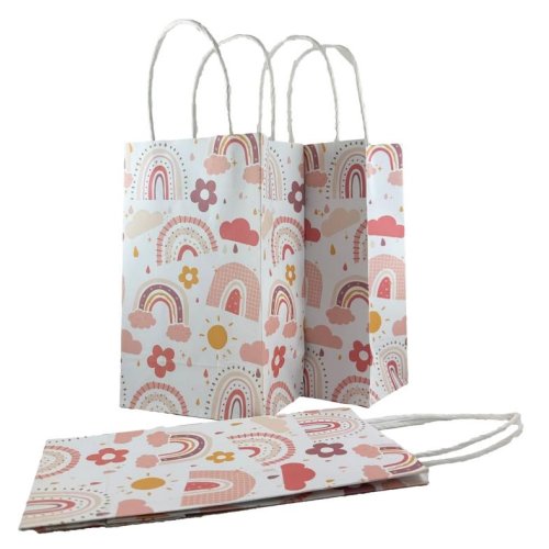 Paper Party Bags - Boho Rainbows