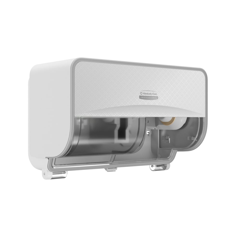 Kimberly-Clark Professional™ ICON™ Standard Roll Toilet Paper Dispenser 2 Roll Horizontal