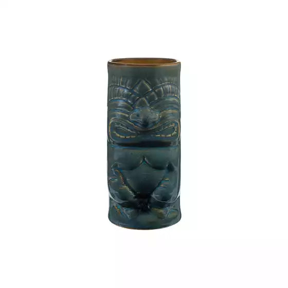 TikiBar Ceramic Tumbler - Blue Carton: 6