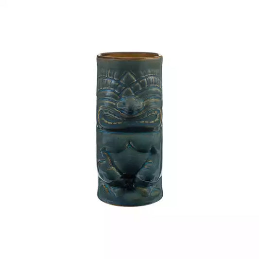 TikiBar Ceramic Tumbler - Blue Carton: 6
