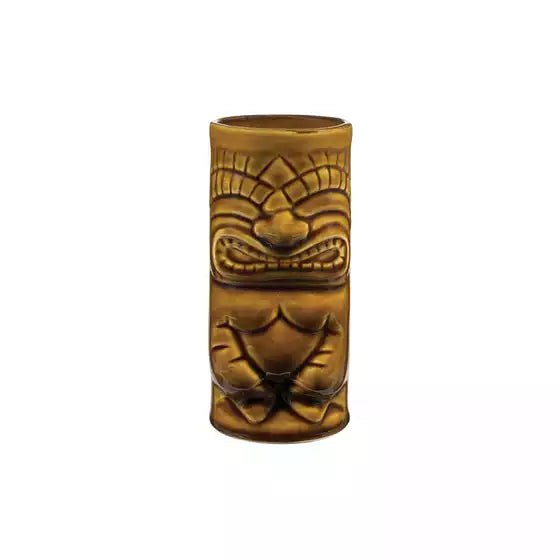 TikiBar Ceramic Tumbler - Brown Carton: 6