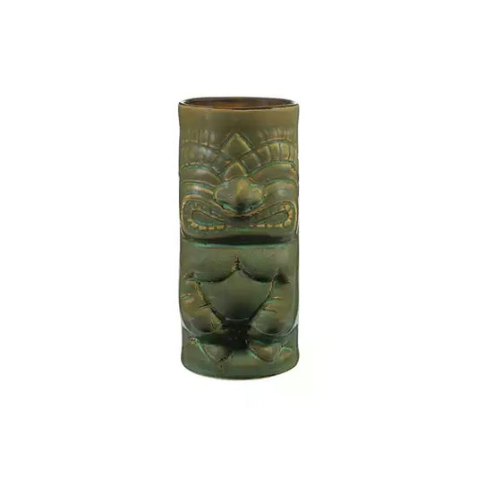 TikiBar Ceramic Tumbler - Green Carton: 6