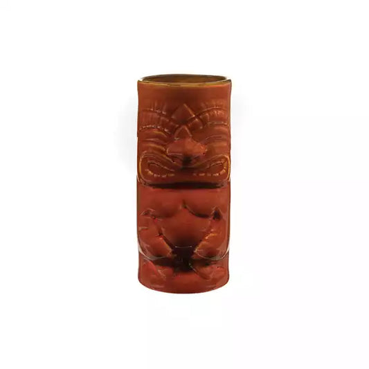 TikiBar Ceramic Tumbler - Red Carton: 6