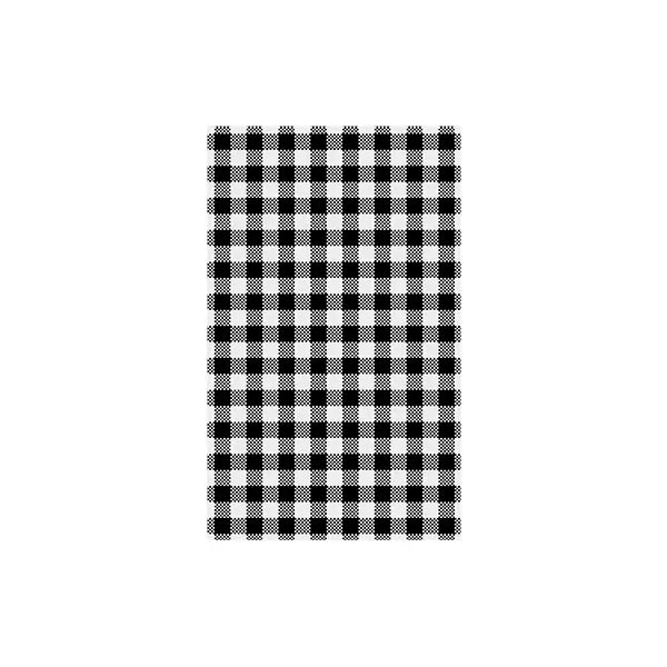 Gingham Greseproof Paper - Black