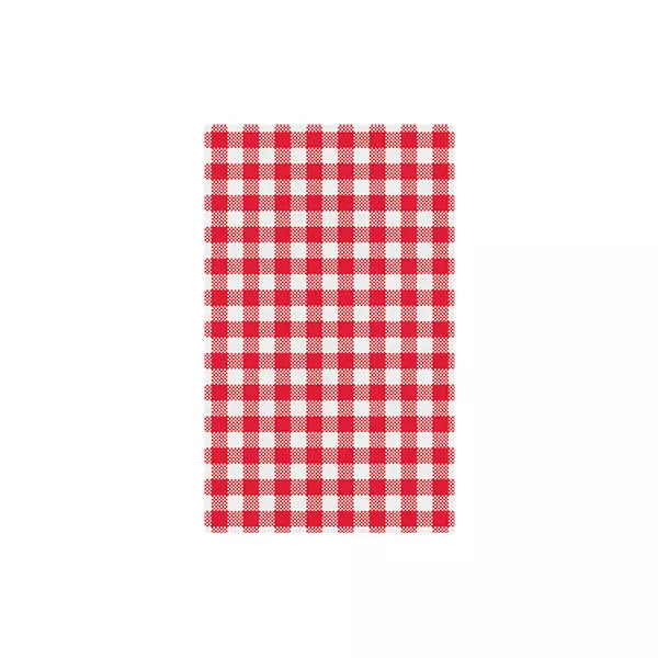 Gingham Greaseproof Paper - Red