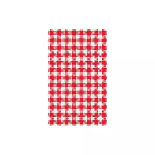 Gingham Greaseproof Paper - Red