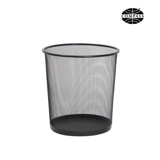 Waste Paper Wire Mesh Round Bin Small - 11L Carton ( x 12 Bins)