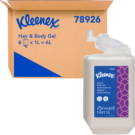 KLEENEX ® Hair & Body Shower Gel 1L