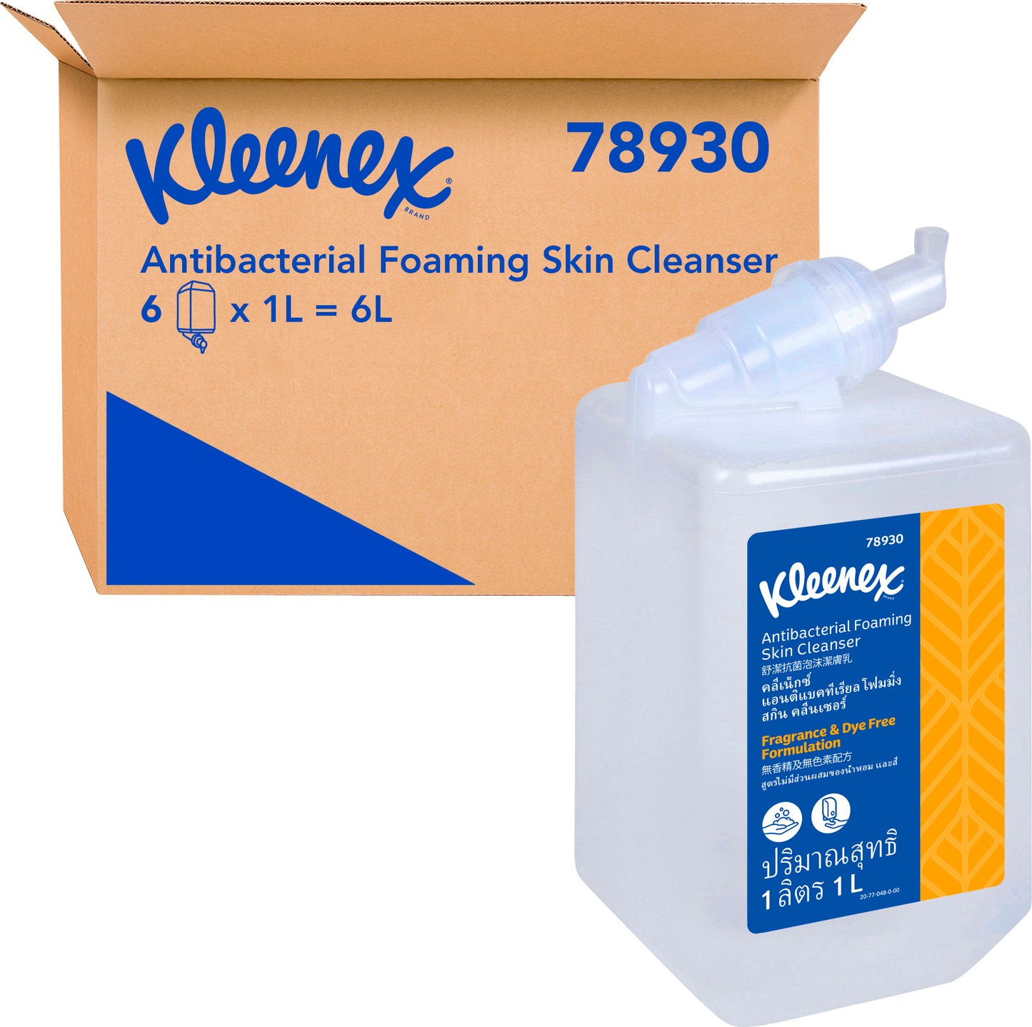 Kleenex® Antibacterial Foam Skin Cleanser 1L