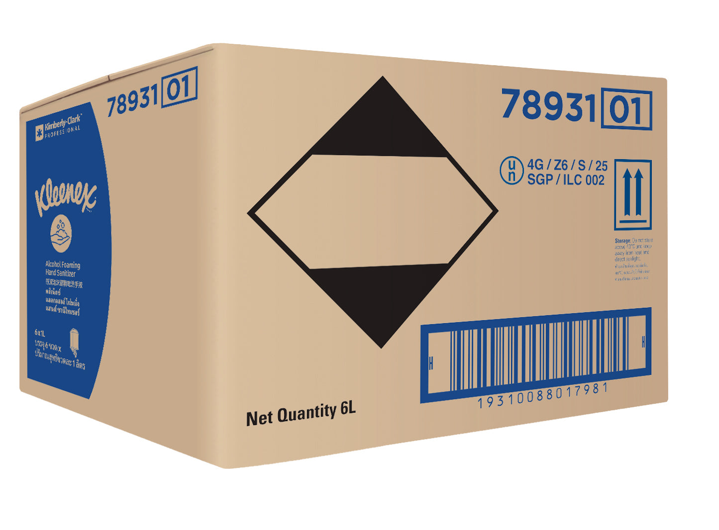 KLEENEX® Alcohol Foam Hand Sanitiser 1L