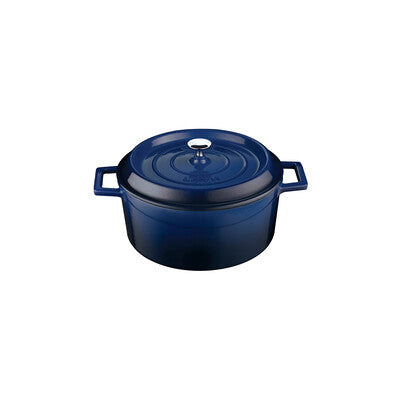 Lava Trendy Cast Iron Casserole 2.6L - Blue