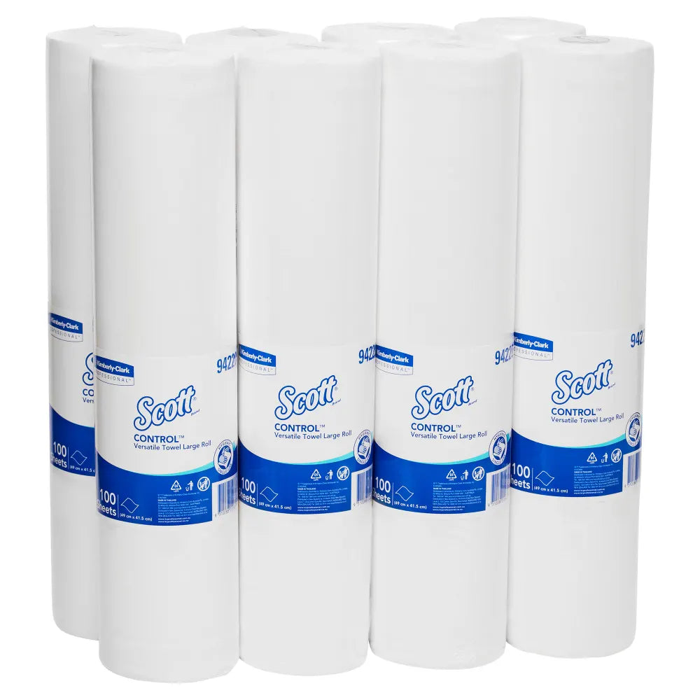 SCOTT® Control Versatile Towel Large Roll - Carton: 8 Rolls