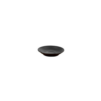 Bevande Saucer - 120mm Raven ( Black) Carton: 6 Saucers