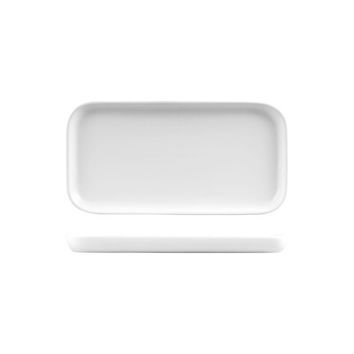 Bevande Rectangular Tray - 250mm Bianco ( White) Carton: 4