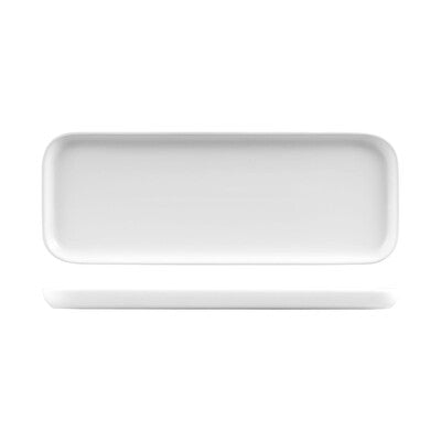 Bevande Rectangular Tray - 350mm Bianco (White) Carton: 4