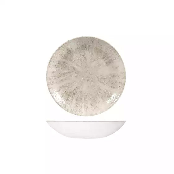 Churchill Round Coupe Bowl Agate Grey - 426ml Carton: 12
