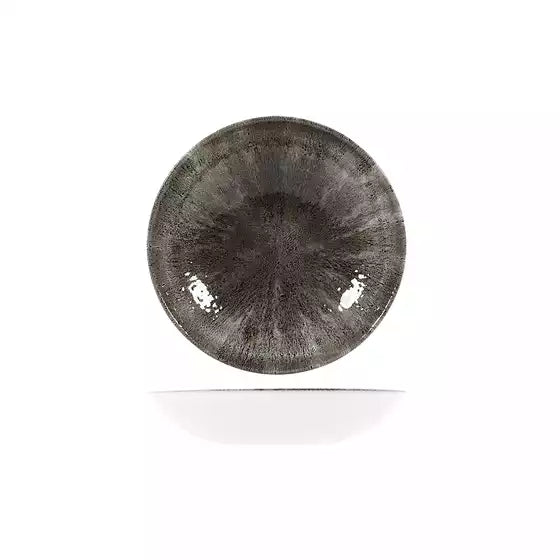 Churchill Round Coupe Bowl Quartz Black - 1136ml Carton: 12