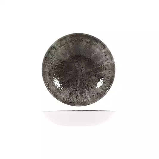 Churchill Round Coupe Bowl Quartz Black - 1136ml Carton: 12