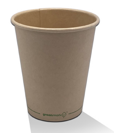 Bamboo Aqueous Coated Single Wall Hot Cup - 8oz
