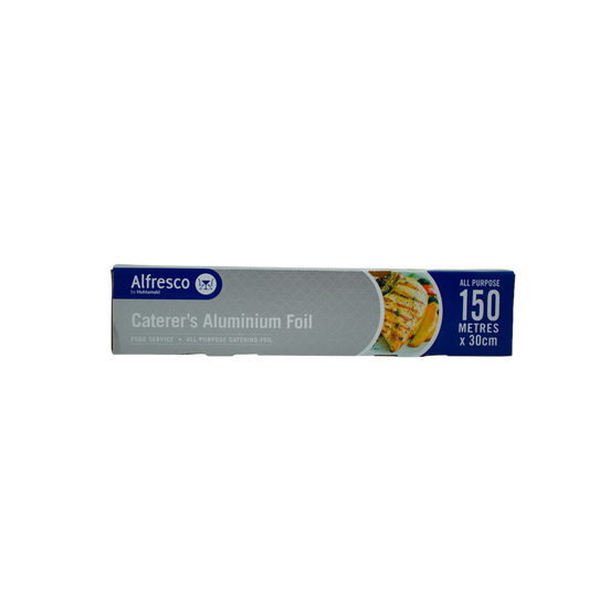 Alfresco by Huhtamaki Caterer’s Aluminium Foil All Purpose 150M x 30cm