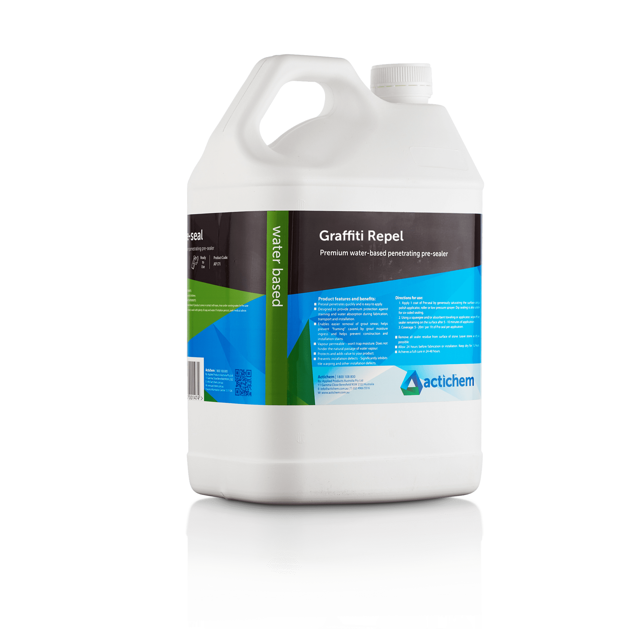 Graffiti Repel Permanent anti-graffiti treatment - 5L – BPM Trading ...