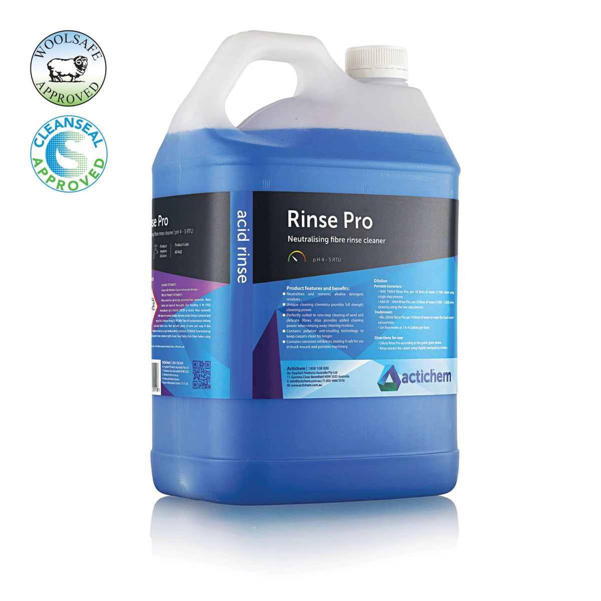 Rinse Pro Premium Carpet Acid Rinse - 5L