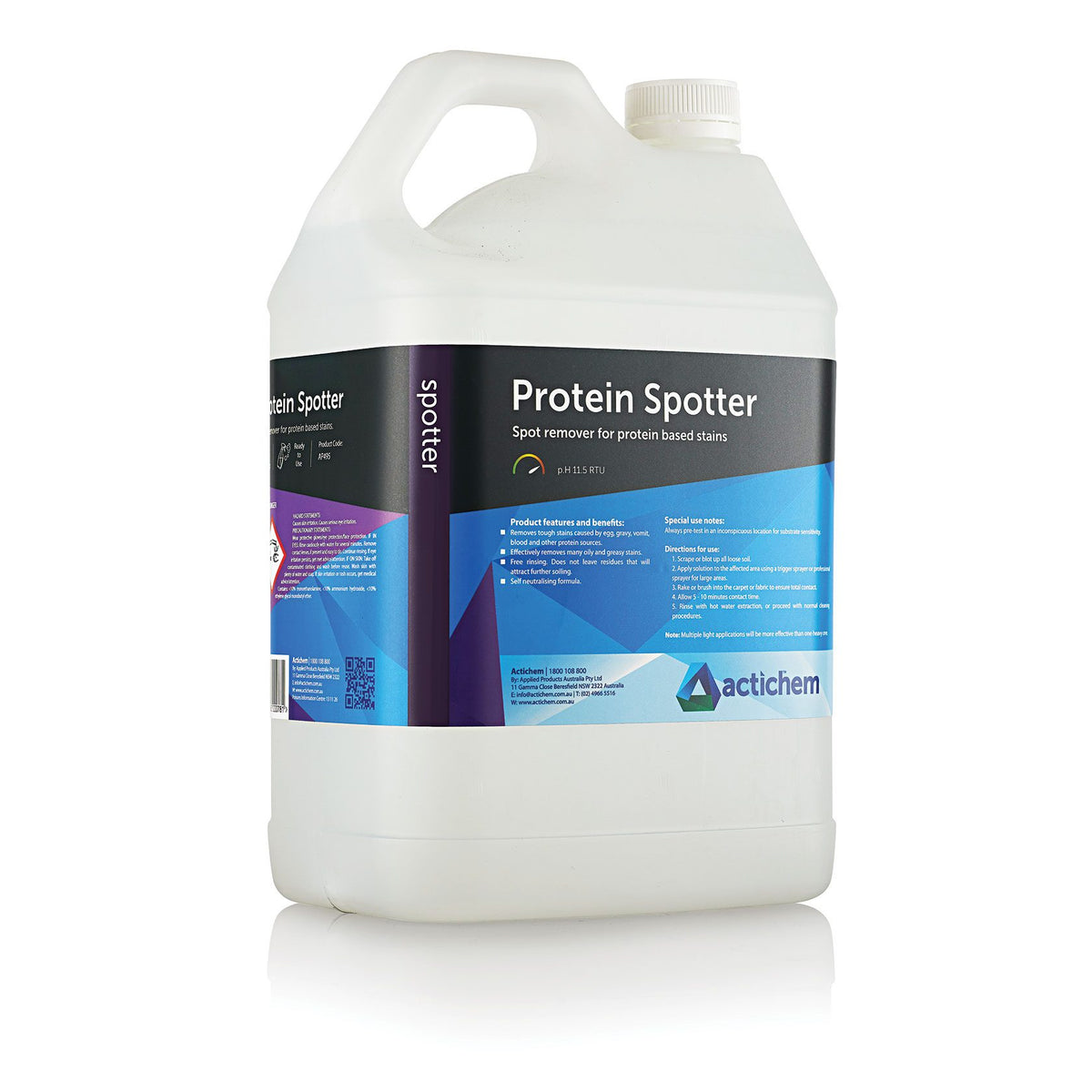 Protein Spotter – Professional Protein &amp; Blood Stain Remover - 5L