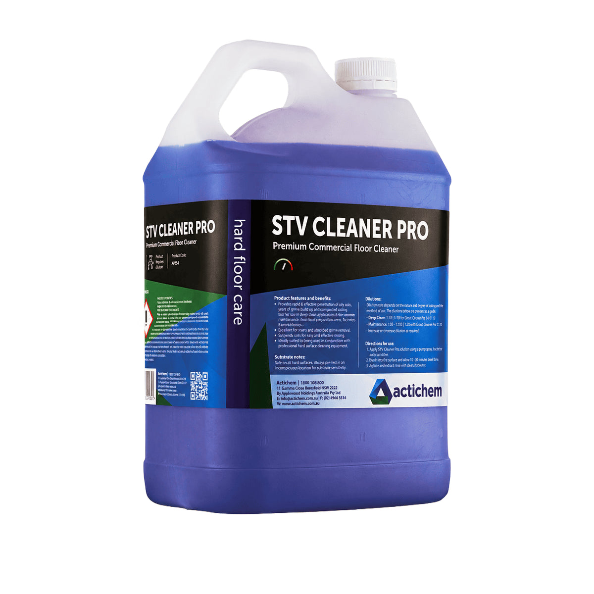 STV Cleaner Pro – Premium Commercial Floor Cleaner - 5L