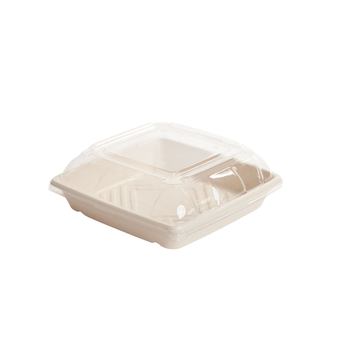 Sugarcane Catering Platter & Lid - Small