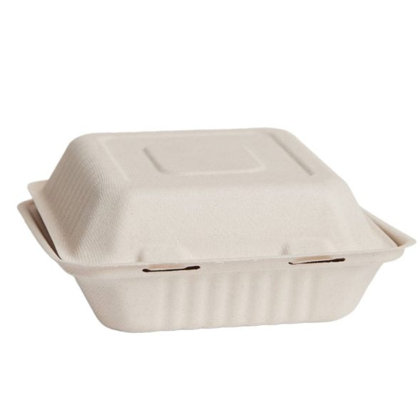 Bioway Sugarcane Hi Top Diner Box - Natural