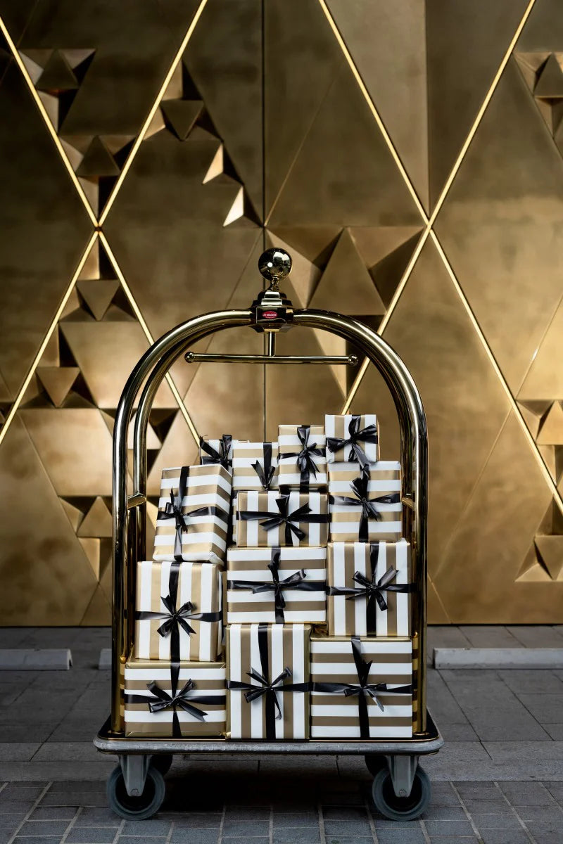Wagen Heritage Bellboy Trolley 5 Star - Medium  Silver