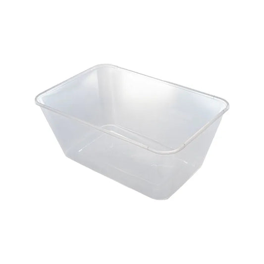Clear Rectangular Container Takeaway - 750ml
