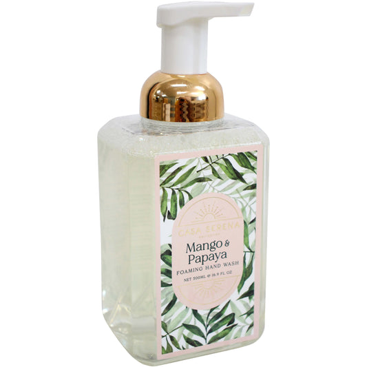 Casa Serena Foaming Hand Wash - Mango & Papaya