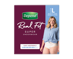 DEPEND® Real Fit Women Super Large