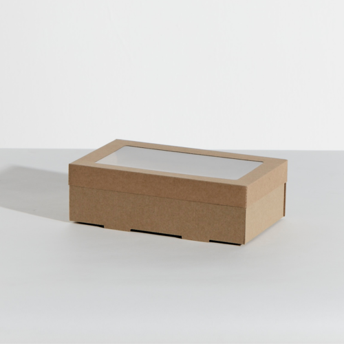 Kraft Paper Board Catering Tray Lid - #1