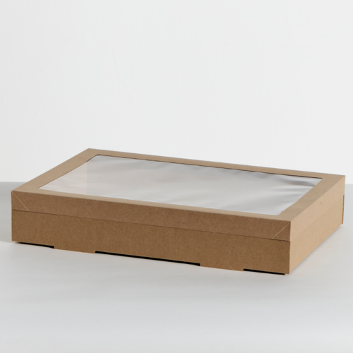 Kraft Paper Board Catering Tray - #4