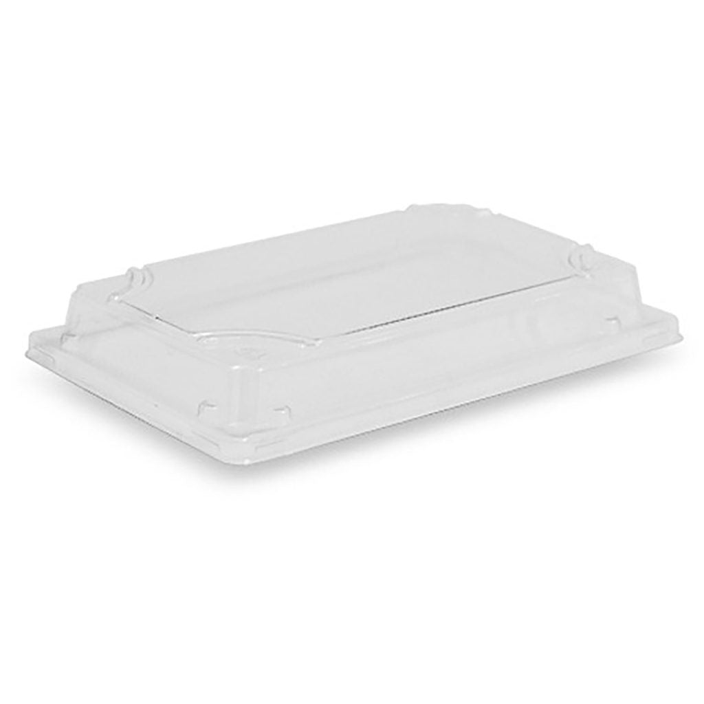PET Lid to suit Sugarcane Sushi Tray - Large