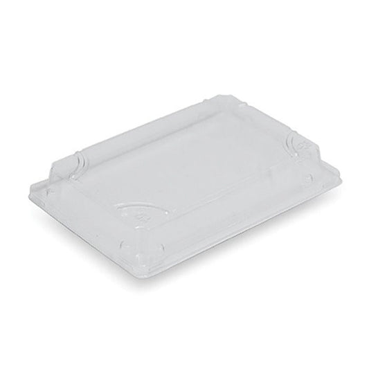 PET Lid to suit Sugarcane Sushi Tray - Extra Large