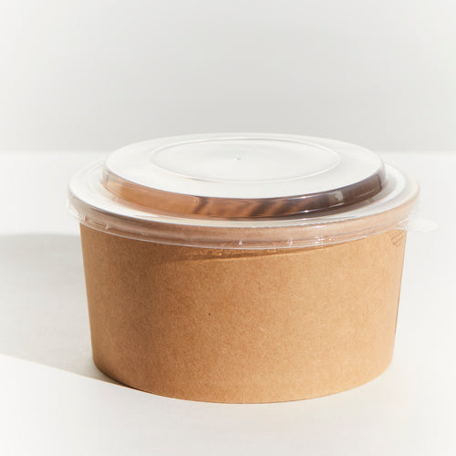 Supa Bowl PET Lids to suit 500/750/100ml