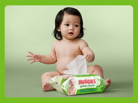 Huggies  Cucumber & Aloe Baby Wipes - MEGA Pack Caton: 400 wipes
