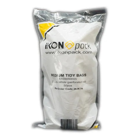 Tidy Bag Medium White - 27L