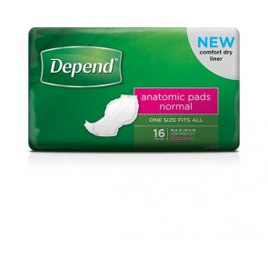DEPEND® Anatomic Pads - Normal