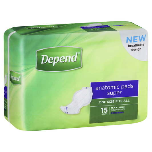 DEPEND® Anatomic Pads - Super
