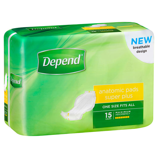 DEPEND® Anatomic Pads - Super Plus