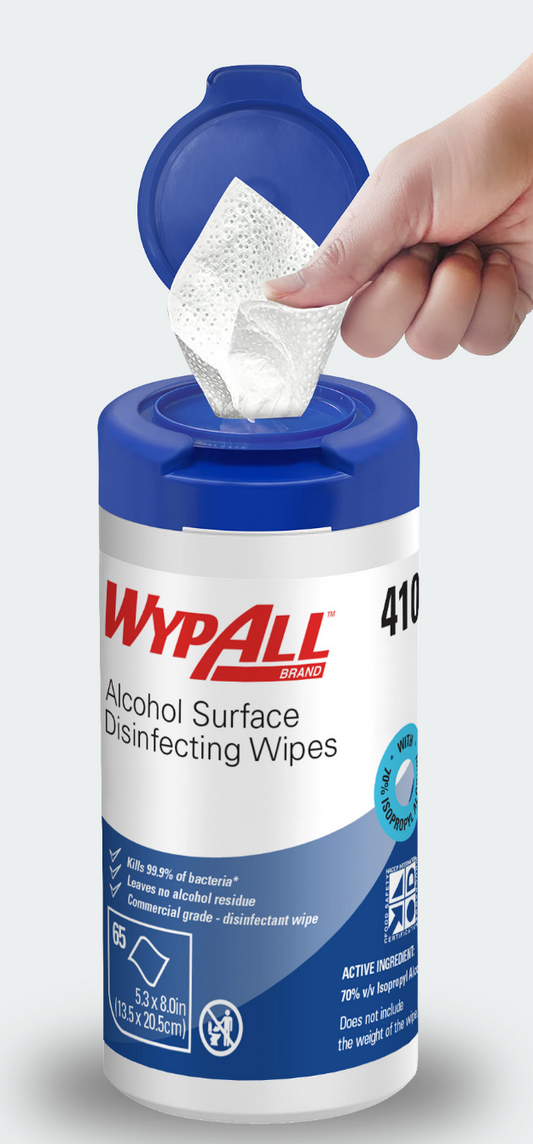 WypAll Alcohol Surface Disinfecting wipes